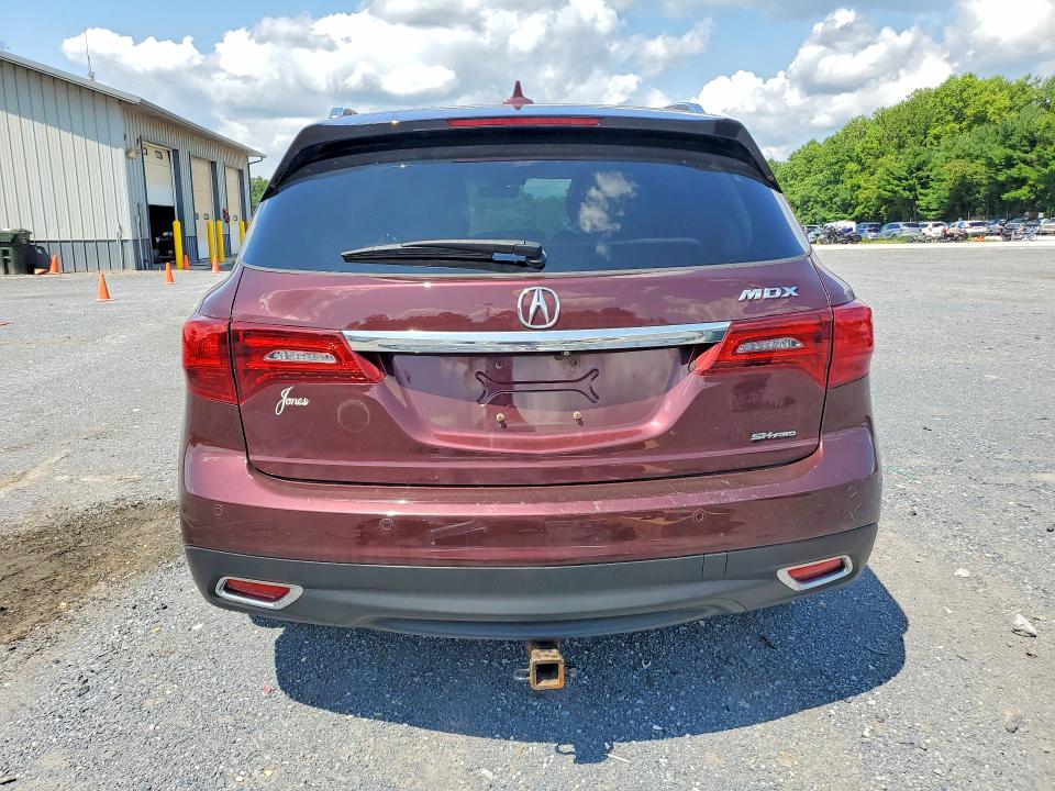 2016 Acura Mdx მანქანა იყიდება აუქციონზე, vin: 5FRYD4H91GB007907, აუქციონის ნომერი: 65724776