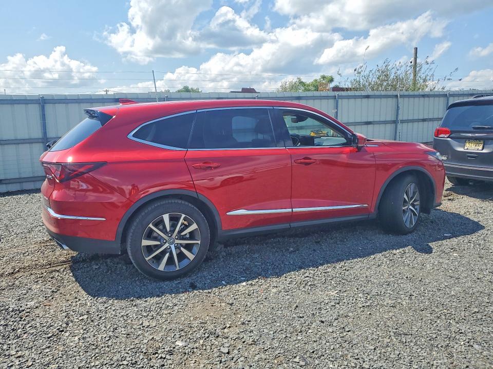 66307616 :رقم المزاد ، 5J8YE1H42SL022439 vin ، 2025 Acura Mdx مزاد بيع