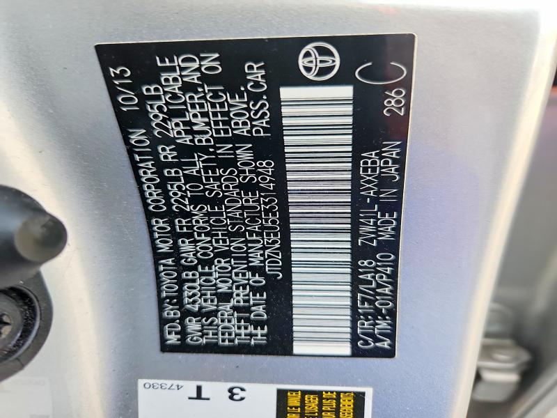 Продаж на аукціоні авто 2014 Toyota Prius V, vin: JTDZN3EU5E3314948, номер лоту: 66786266