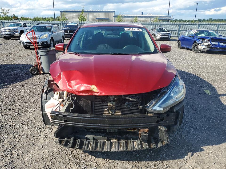 64641266 :رقم المزاد ، 3N1AB7AP3JY296709 vin ، 2018 Nissan Sentra مزاد بيع