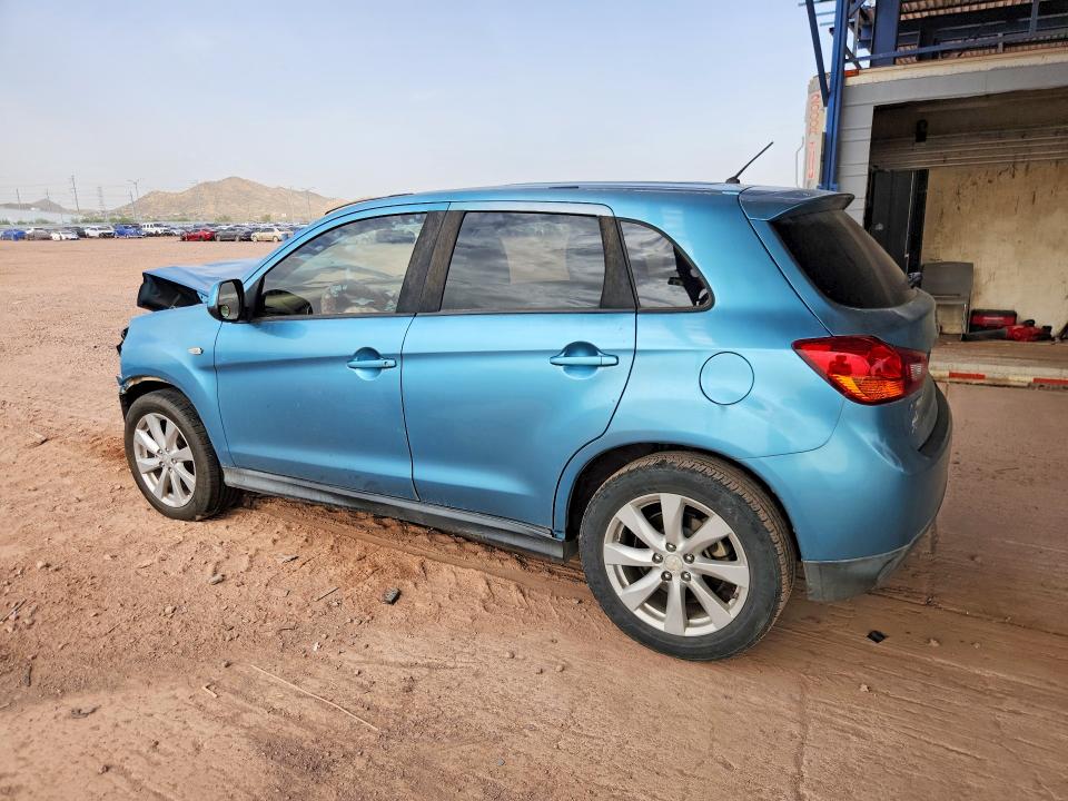 2014 Mitsubishi Outlander Sport მანქანა იყიდება აუქციონზე, vin: 4A4AP3AU7EE026553, აუქციონის ნომერი: 63371016
