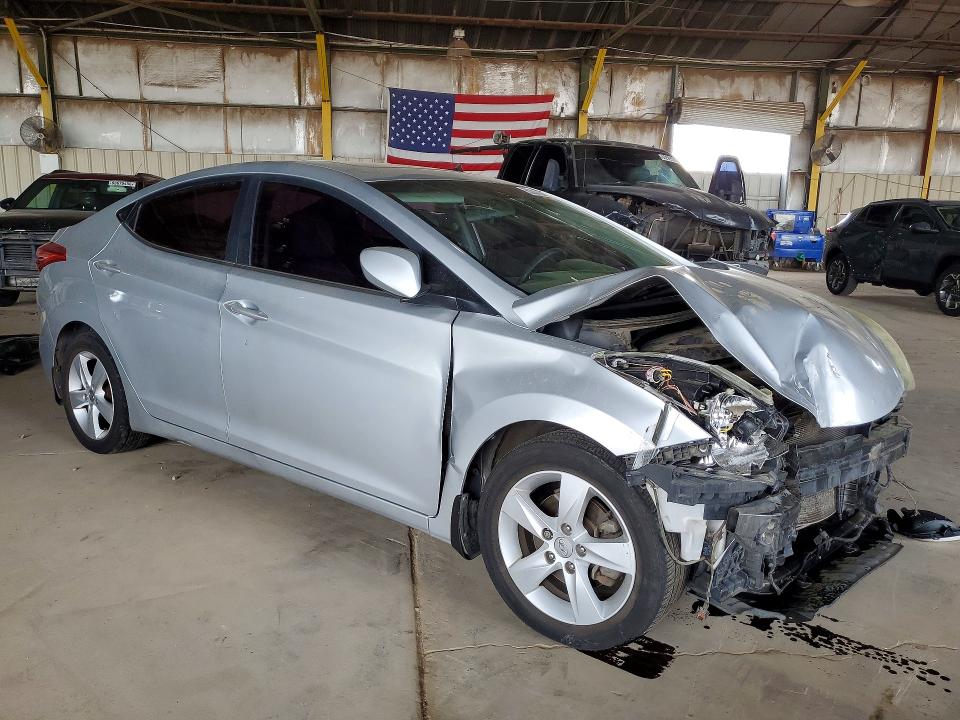 63969946 :رقم المزاد ، 5NPDH4AEXDH251757 vin ، 2013 Hyundai Elantra مزاد بيع