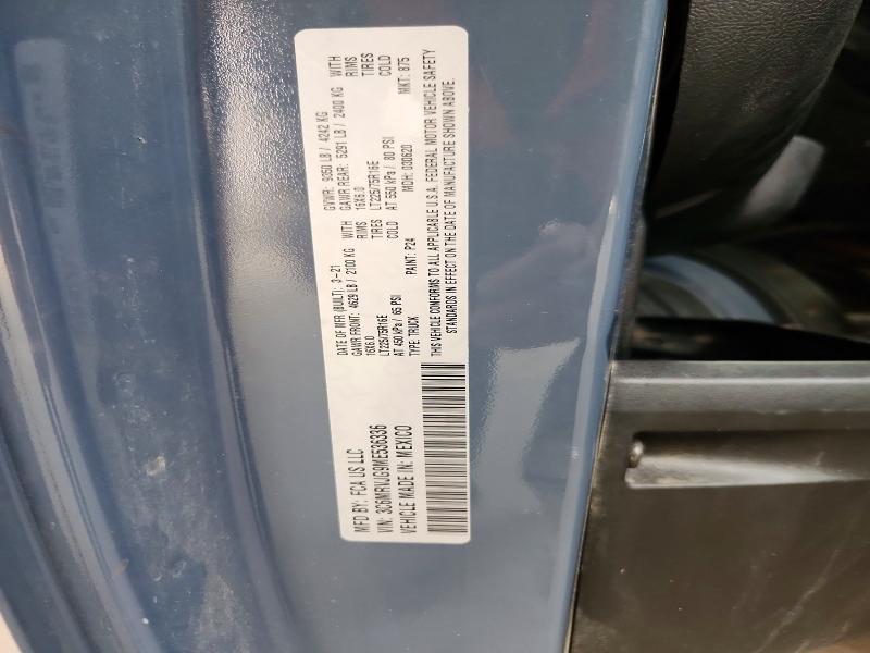 2021 Ram Promaster 3500 მანქანა იყიდება აუქციონზე, vin: 3C6MRVJG9ME536336, აუქციონის ნომერი: 62050776