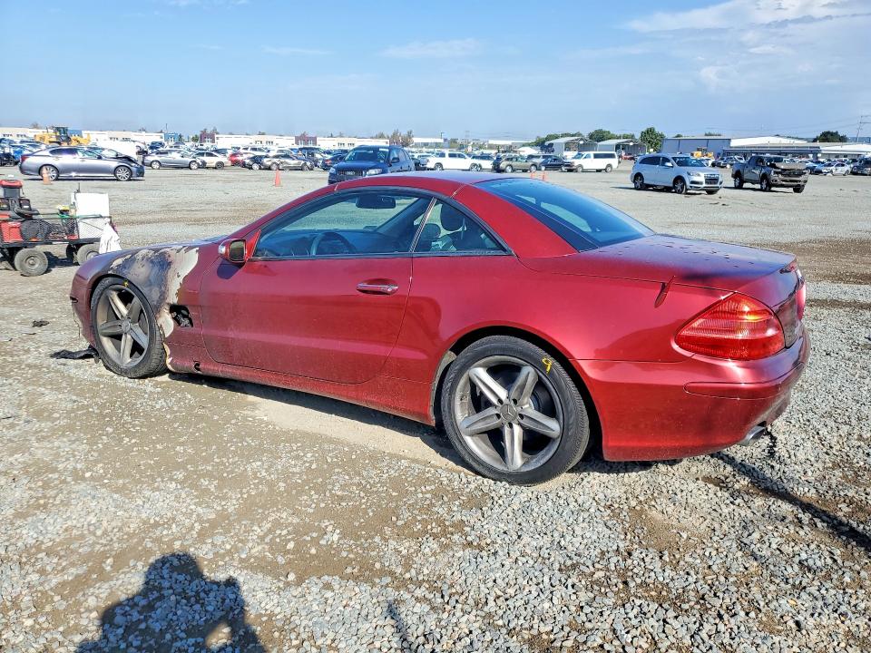 2004 Mercedes-benz Sl მანქანა იყიდება აუქციონზე, vin: WDBSK75F64F085078, აუქციონის ნომერი: 64306456