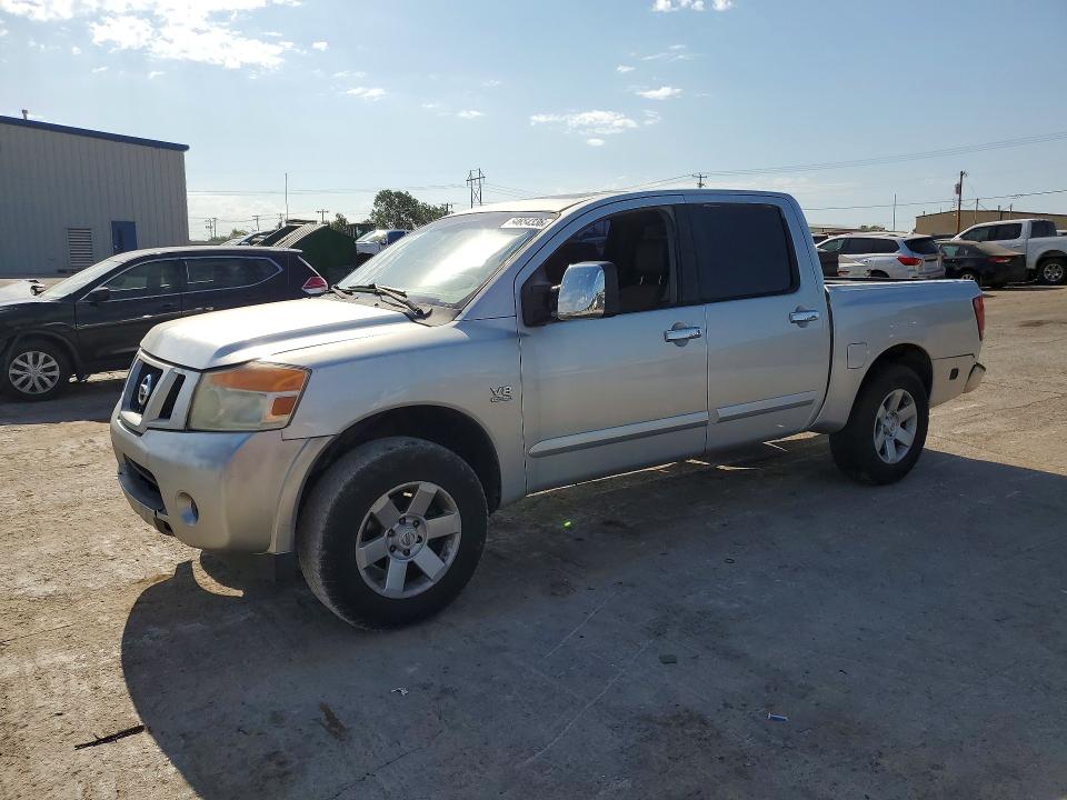 2004 Nissan Titan მანქანა იყიდება აუქციონზე, vin: 1N6AA07A34N500160, აუქციონის ნომერი: 64654336