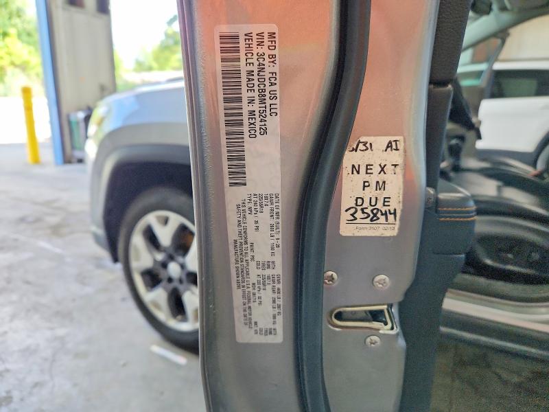 Продаж на аукціоні авто 2021 Jeep Compass, vin: 3C4NJDCB8MT524125, номер лоту: 65957796