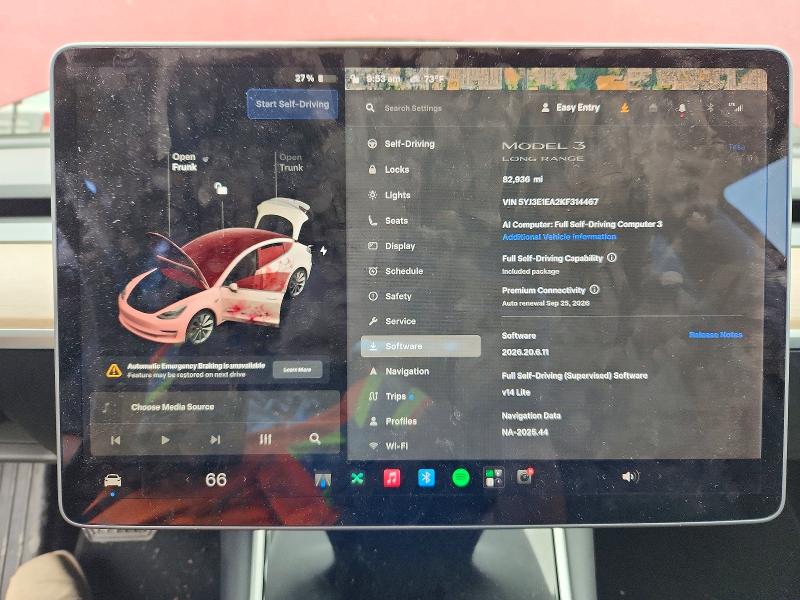 2019 Tesla Model 3 მანქანა იყიდება აუქციონზე, vin: 5YJ3E1EA2KF314467, აუქციონის ნომერი: 66454776