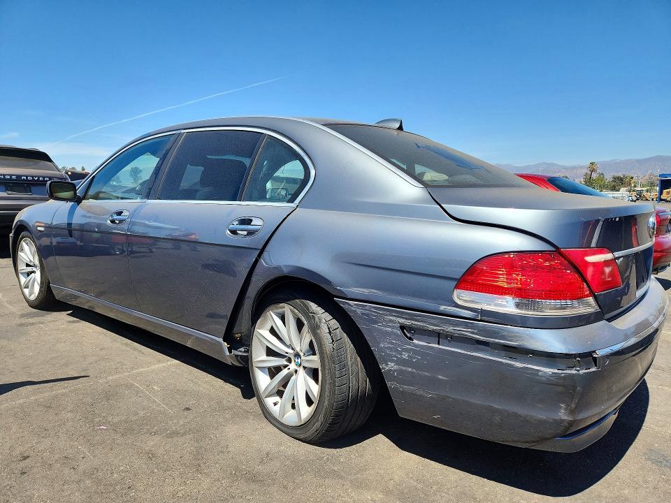 65939496 :رقم المزاد ، WBAHN83587DT67089 vin ، 2007 Bmw 750 مزاد بيع