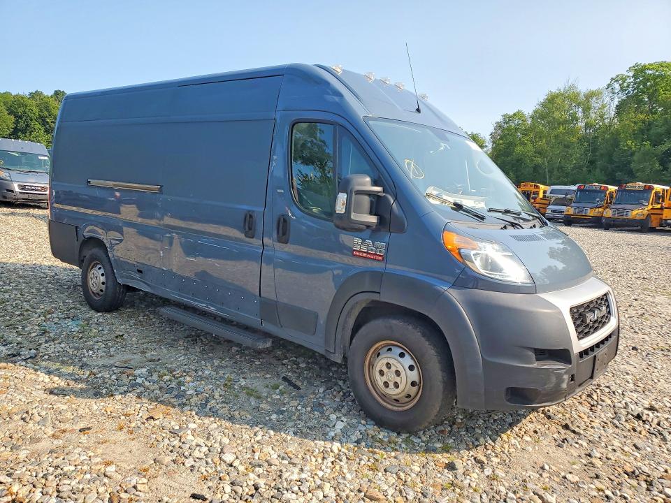 2020 Ram Promaster 3500 მანქანა იყიდება აუქციონზე, vin: 3C6URVJG8LE140591, აუქციონის ნომერი: 65062286