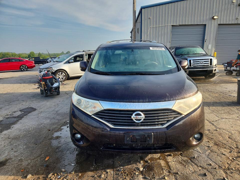 2011 Nissan Quest მანქანა იყიდება აუქციონზე, vin: JN8AE2KP4B9007175, აუქციონის ნომერი: 66520266