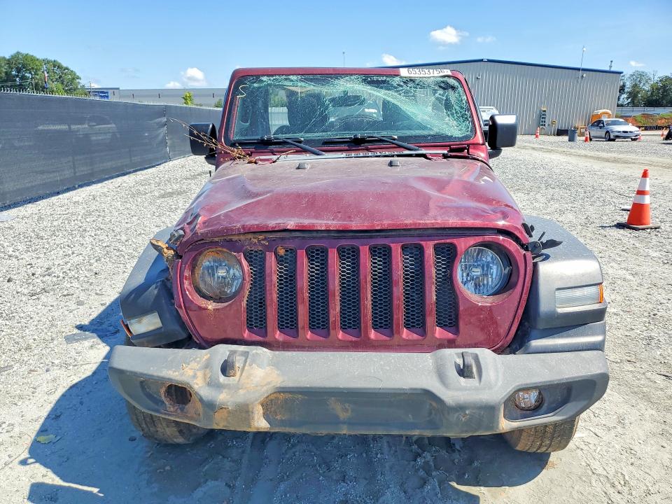 65353756 :رقم المزاد ، 1C4HJXDG9NW132095 vin ، 2022 Jeep Wrangler Unlimited مزاد بيع