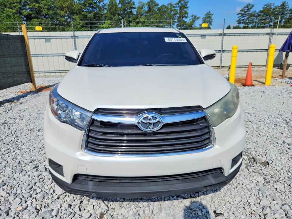 2015 Toyota Highlander მანქანა იყიდება აუქციონზე, vin: 5TDZKRFH5FS052989, აუქციონის ნომერი: 65749956