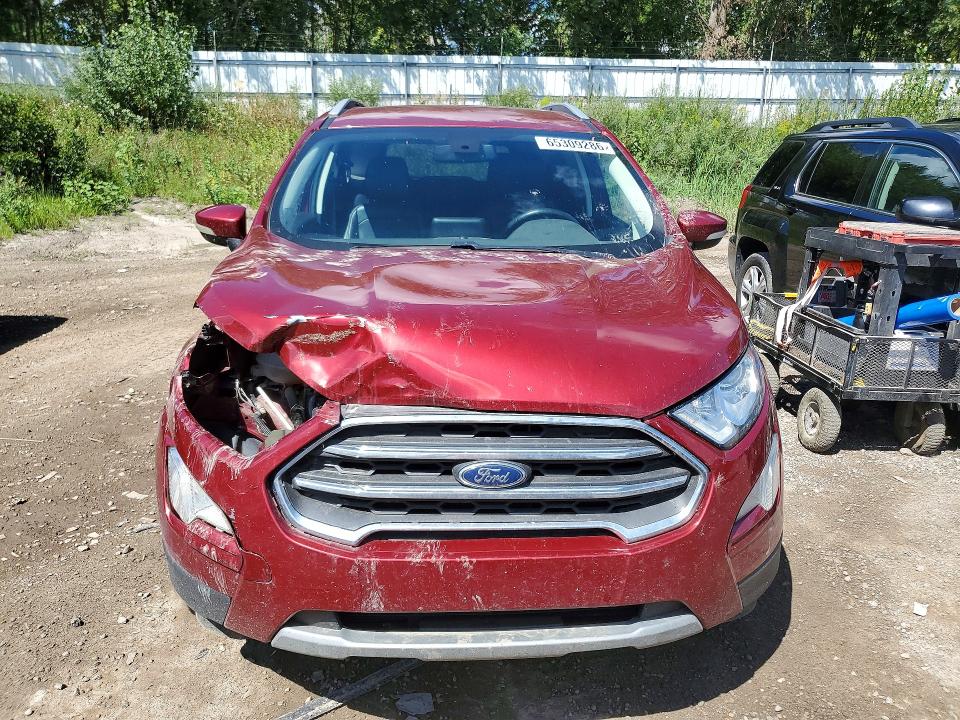 2020 Ford Ecosport მანქანა იყიდება აუქციონზე, vin: MAJ6S3KL2LC313072, აუქციონის ნომერი: 65309286