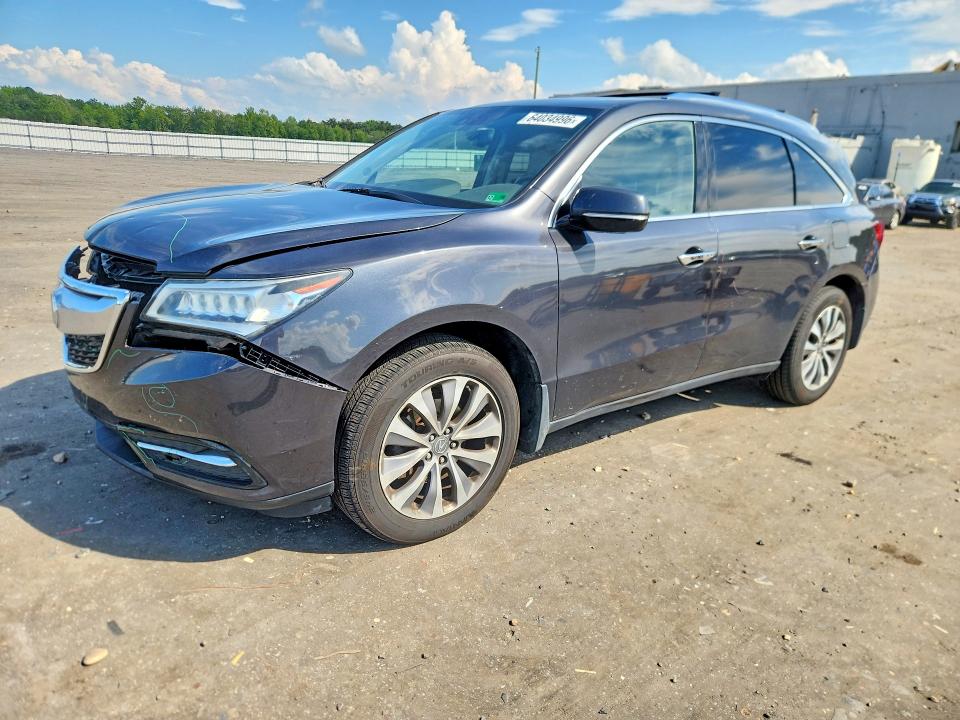Aukcja sprzedaży 2015 Acura Mdx, vin: 5FRYD4H48FB024867, numer aukcji: 64034996