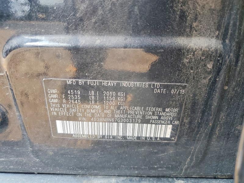 Продажа на аукционе авто 2016 Subaru Legacy, vin: 4S3BNBN67G3003179, номер лота: 64664816