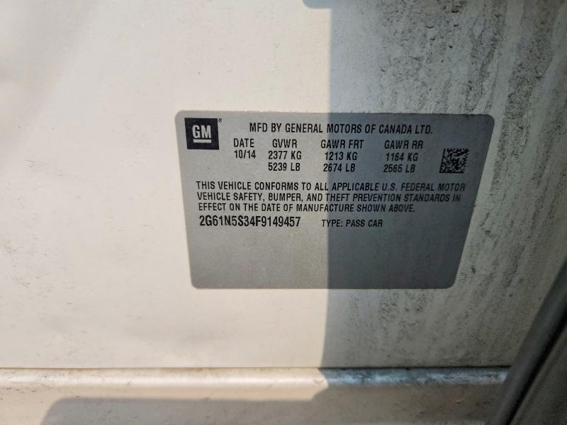 Продажа на аукционе авто 2015 Cadillac Xts, vin: 2G61N5S34F9149457, номер лота: 64557766