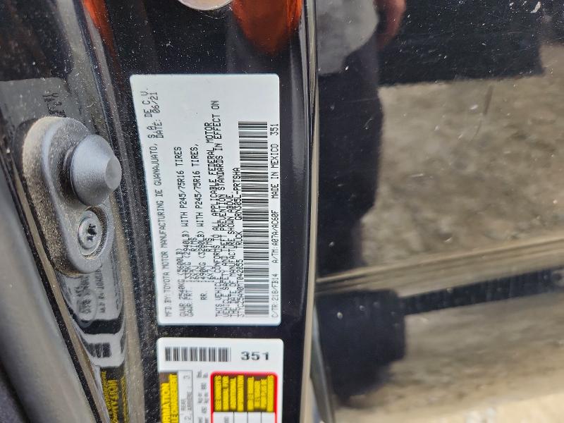 2021 Toyota Tacoma მანქანა იყიდება აუქციონზე, vin: 3TYCZ5AN0MT042055, აუქციონის ნომერი: 65902496
