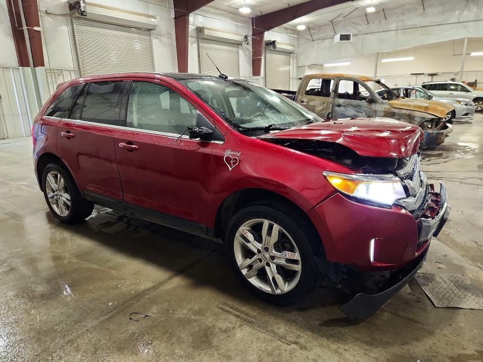 66041956 :رقم المزاد ، 2FMDK3KC0DBA59196 vin ، 2013 Ford Edge مزاد بيع