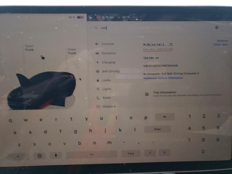 2022 Tesla Model 3 მანქანა იყიდება აუქციონზე, vin: 5YJ3E1EC8NF294408, აუქციონის ნომერი: 60243116