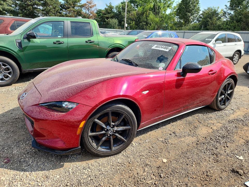 66554466 :رقم المزاد ، JM1NDAL74M0459837 vin ، 2021 Mazda Mx-5 Miata مزاد بيع