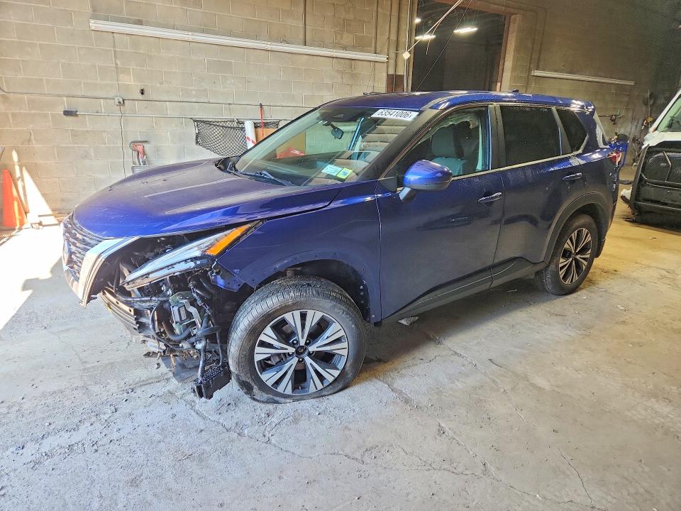 2022 Nissan Rogue მანქანა იყიდება აუქციონზე, vin: 5N1BT3BB6NC675059, აუქციონის ნომერი: 63541006