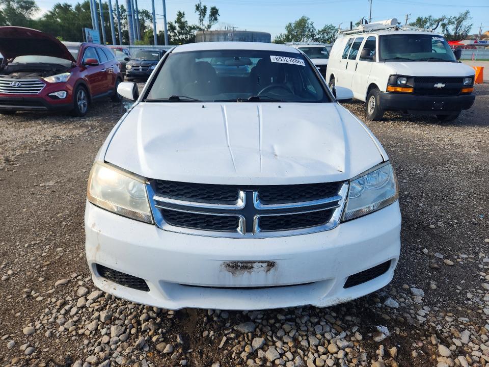 65324086 :رقم المزاد ، 1C3CDZCB5CN147946 vin ، 2012 Dodge Avenger مزاد بيع