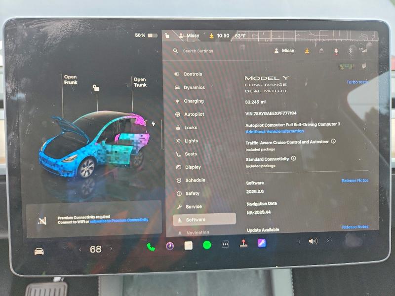 Aukcja sprzedaży 2023 Tesla Model Y, vin: 7SAYGAEEXPF777194, numer aukcji: 63490126