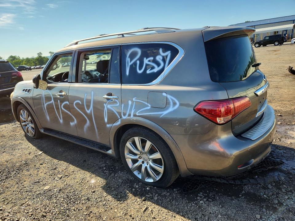 2014 Infiniti Qx80 მანქანა იყიდება აუქციონზე, vin: JN8AZ2NC8E9350766, აუქციონის ნომერი: 63655276