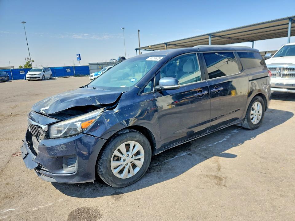 2016 Kia Sedona მანქანა იყიდება აუქციონზე, vin: KNDMB5C16G6097676, აუქციონის ნომერი: 64656876