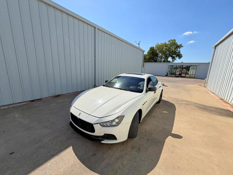 Продажа на аукционе авто 2015 Maserati Ghibli, vin: ZAM57XSAXF1148865, номер лота: 65774426