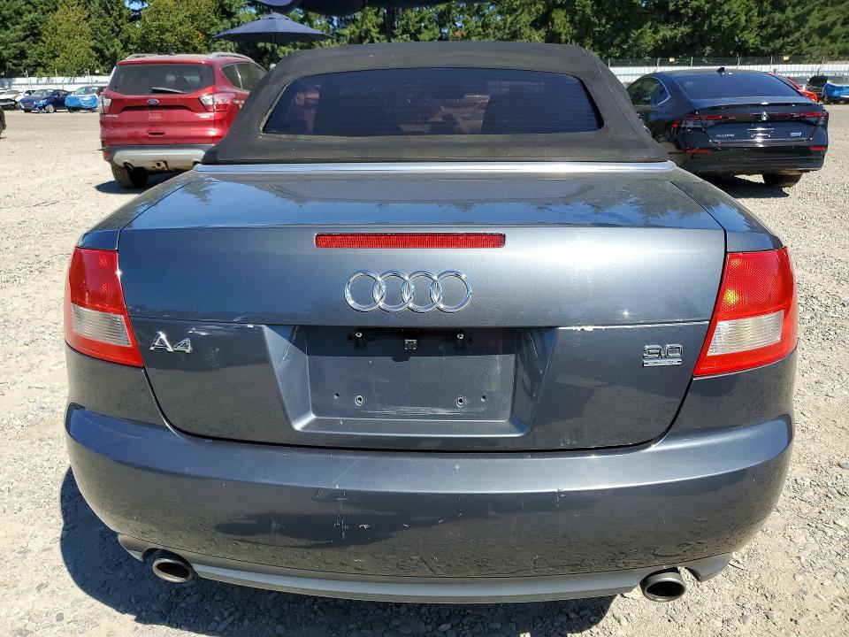Продажа на аукционе авто 2004 Audi A4, vin: WAUDT48H04K016684, номер лота: 64604766