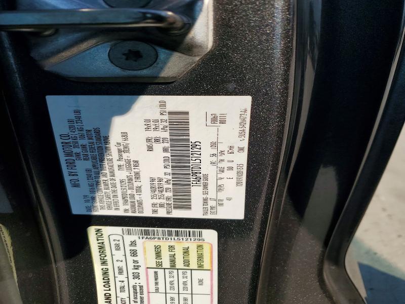 Продаж на аукціоні авто 2020 Ford Mustang, vin: 1FA6P8TD1L5121295, номер лоту: 63183016