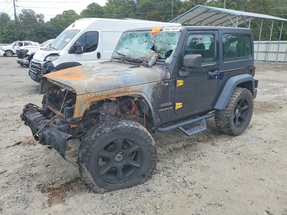 66215956 :رقم المزاد ، 1C4AJWAG7HL695619 vin ، 2017 Jeep Wrangler مزاد بيع