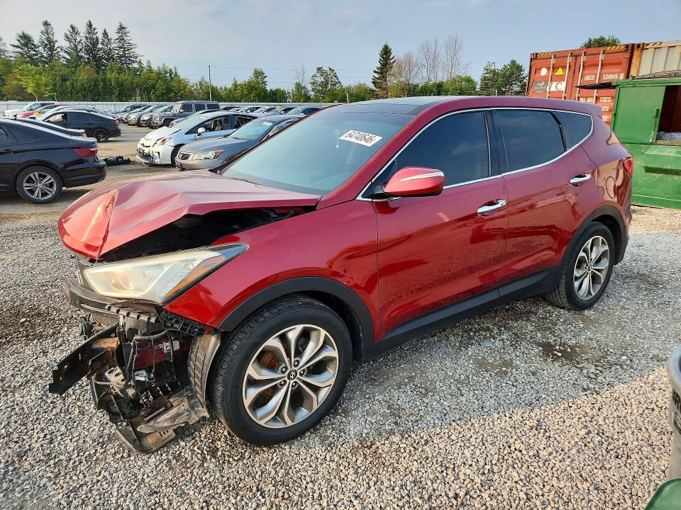 2013 Hyundai Santa Fe Sport მანქანა იყიდება აუქციონზე, vin: 5XYZUDLA3DG018337, აუქციონის ნომერი: 64740646