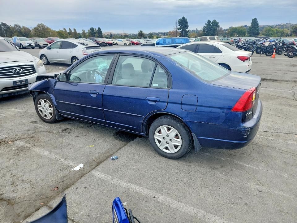 66592386 :رقم المزاد ، 2HGES16523H585898 vin ، 2003 Honda Civic مزاد بيع