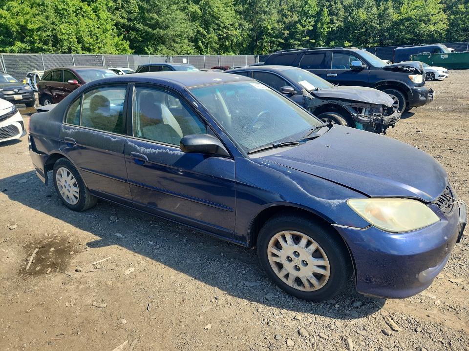 Продаж на аукціоні авто 2004 Honda Civic, vin: 2HGES16684H559249, номер лоту: 64029686