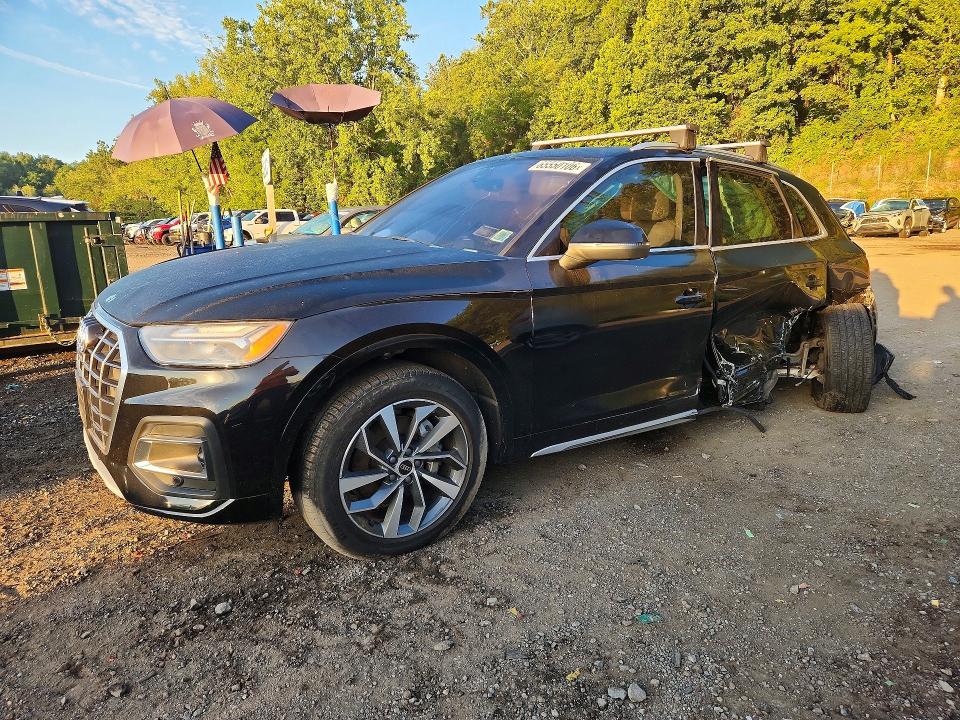 Aukcja sprzedaży 2021 Audi Q5, vin: WA1BAAFY7M2015754, numer aukcji: 65550106