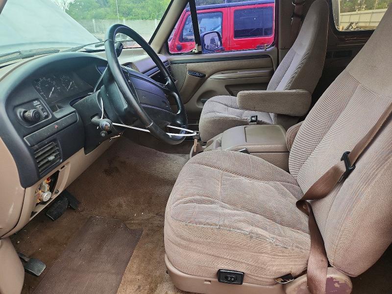 1996 Ford Bronco მანქანა იყიდება აუქციონზე, vin: 1FMEU15H5TLB72960, აუქციონის ნომერი: 67206276