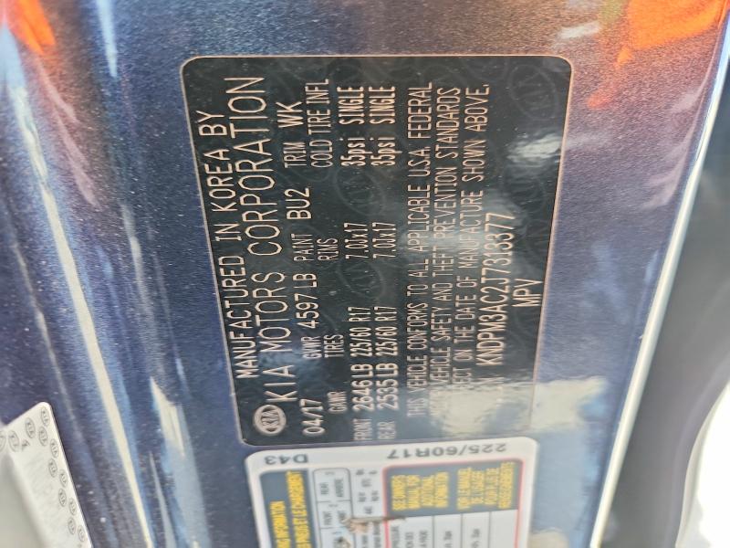 Aukcja sprzedaży 2018 Kia Sportage, vin: KNDPM3AC2J7313377, numer aukcji: 65362166