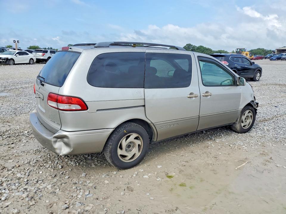 2001 Toyota Sienna მანქანა იყიდება აუქციონზე, vin: 4T3ZF13C71U323623, აუქციონის ნომერი: 65468226