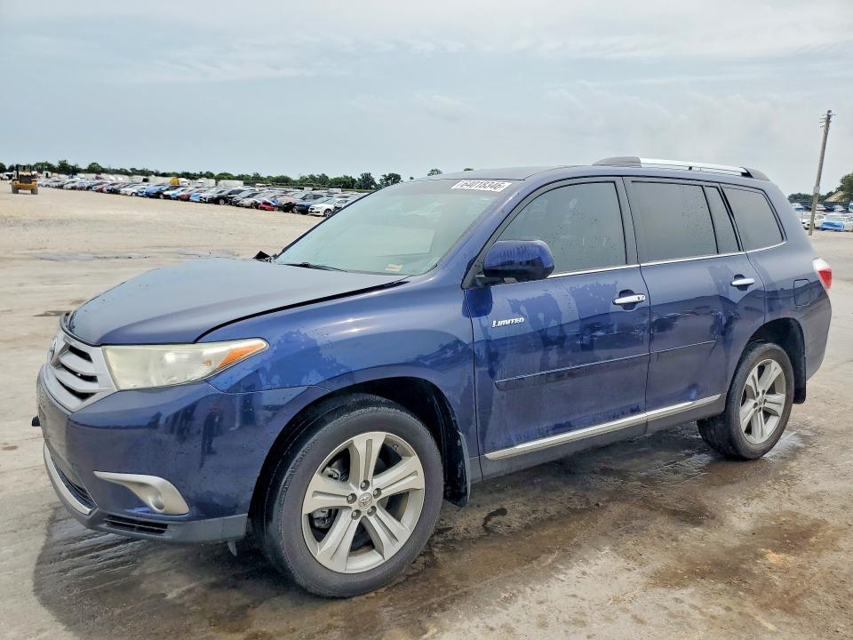 2013 Toyota Highlander მანქანა იყიდება აუქციონზე, vin: 5TDDK3EH9DS199287, აუქციონის ნომერი: 64018346