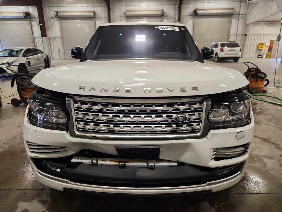 Aukcja sprzedaży 2016 Land Rover Range Rover, vin: SALGS3EF5GA302226, numer aukcji: 64623286