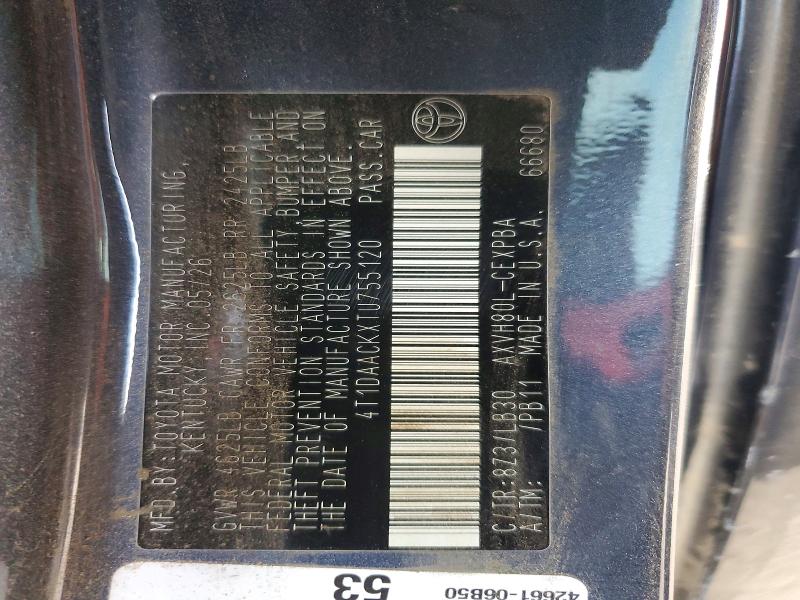 Продажа на аукционе авто 2026 Toyota Camry, vin: 4T1DAACKXTU755120, номер лота: 67263666