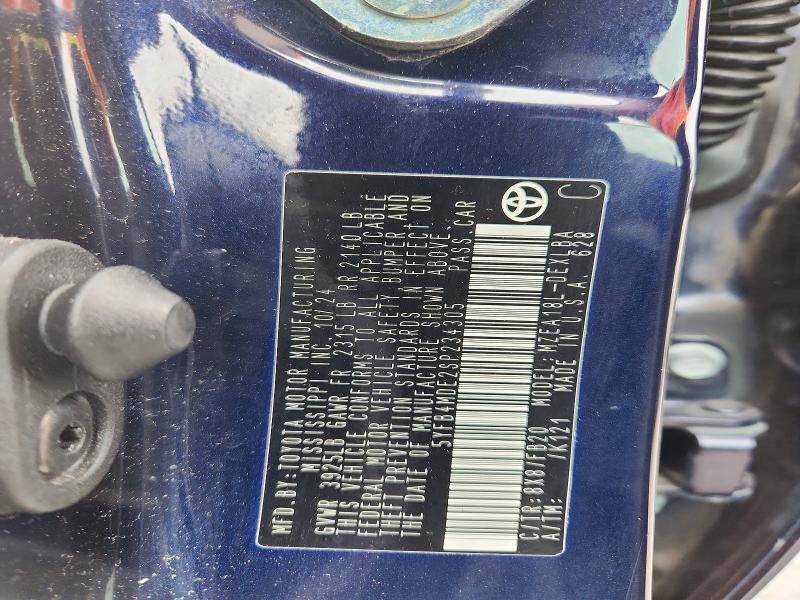 Продаж на аукціоні авто 2025 Toyota Corolla, vin: 5YFB4MDE2SP234305, номер лоту: 65268576