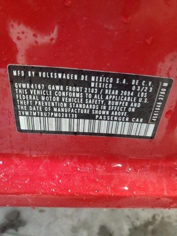 Aukcja sprzedaży 2023 Volkswagen Jetta, vin: 3VW7M7BU7PM028135, numer aukcji: 63582906
