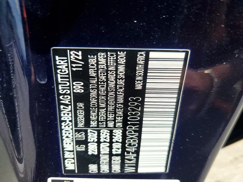 Aukcja sprzedaży 2023 Mercedes-benz C, vin: W1KAF4GBXPR103293, numer aukcji: 66285406