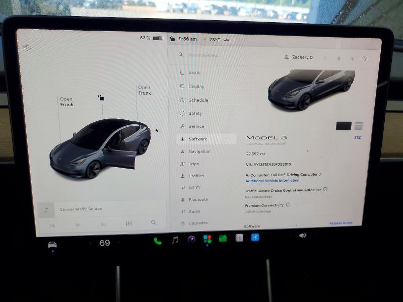 Продажа на аукционе авто 2018 Tesla Model 3, vin: 5YJ3E1EA3JF033616, номер лота: 67023706