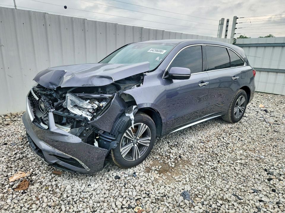 64296086 :رقم المزاد ، 5J8YD4H32JL007286 vin ، 2018 Acura Mdx مزاد بيع