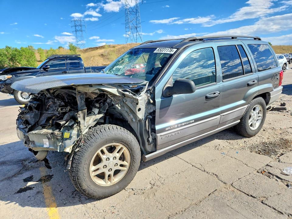 65031176 :رقم المزاد ، 1J8GW48N12C242102 vin ، 2002 Jeep Grand Cherokee مزاد بيع