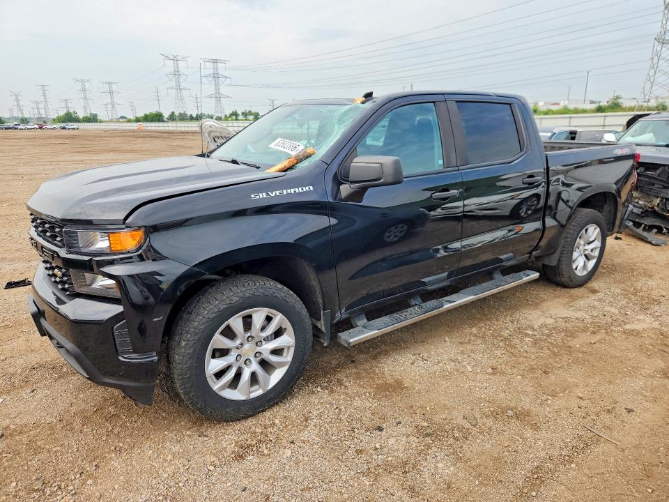 63502886 :رقم المزاد ، 3GCUYBEF8MG143203 vin ، 2021 Chevrolet Silverado مزاد بيع